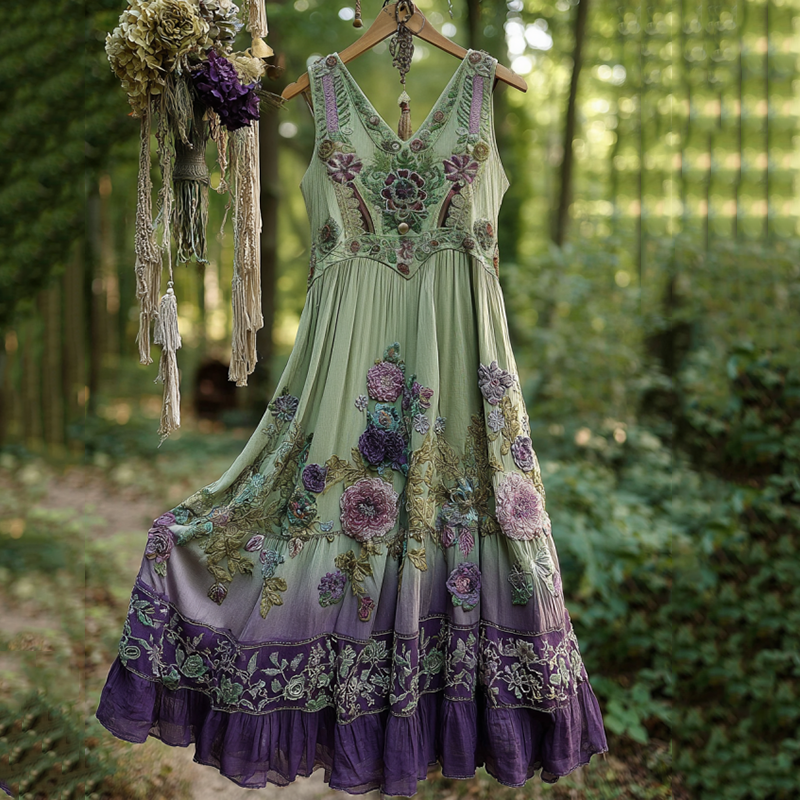Purple green