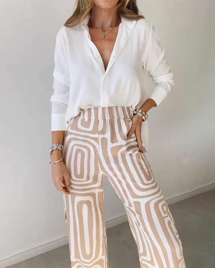 A Vintage Style Trousers with Delicate Timeless Details