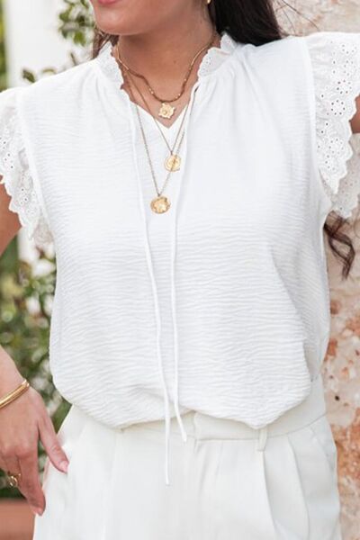 Gracefully Styled Blouse for Any Occasion