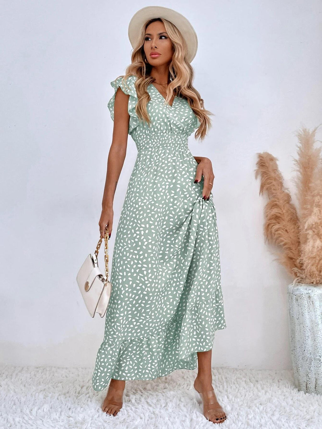 A Vintage Style Dress with Delicate Timeless Details