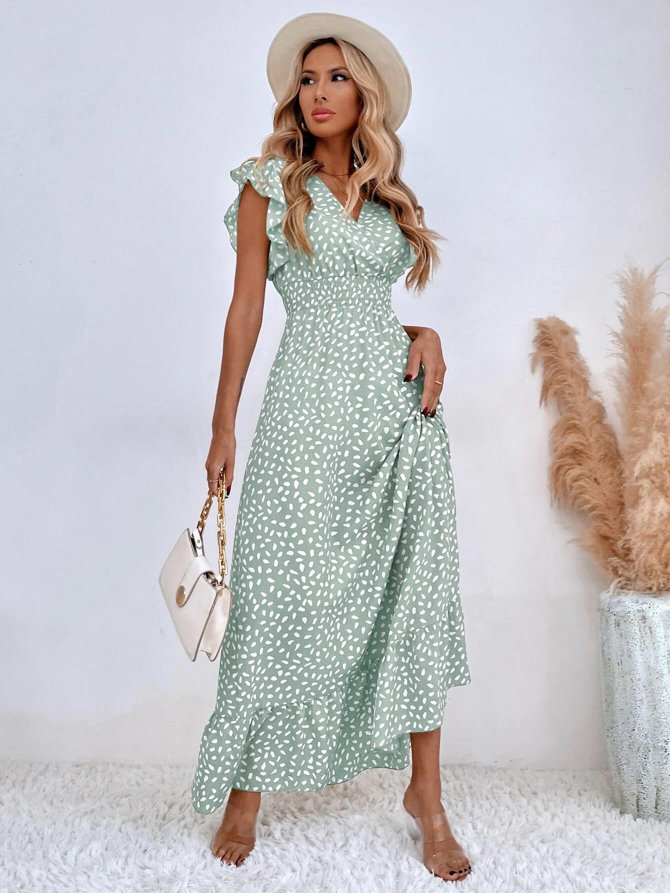 A Vintage Style Dress with Delicate Timeless Details