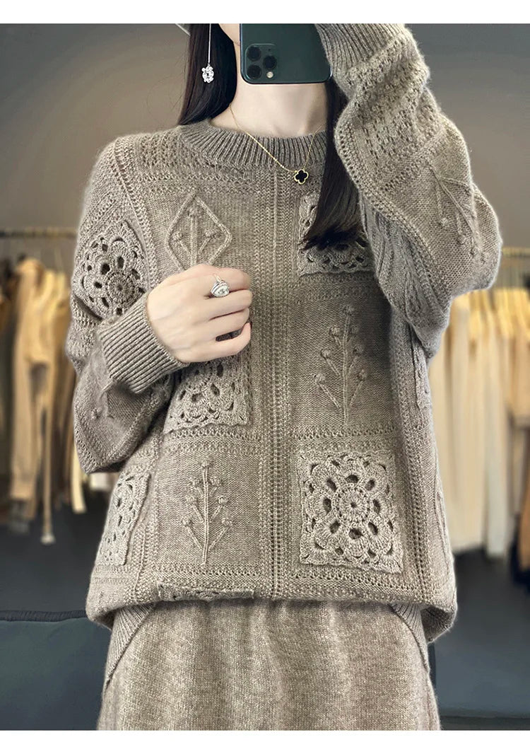 Gracefully Designed Sweater