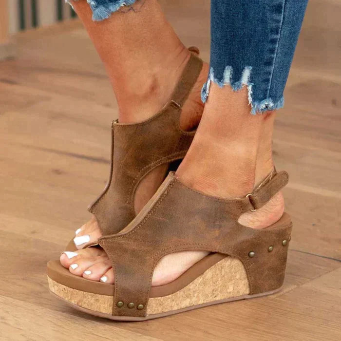 Vintage Inspired Orthopedic Sandals