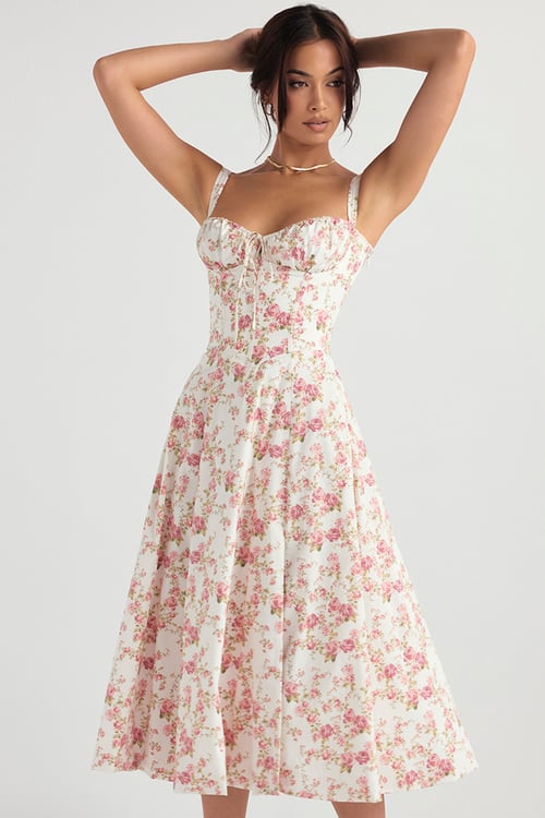 A Vintage Style Dress with Delicate Timeless Details