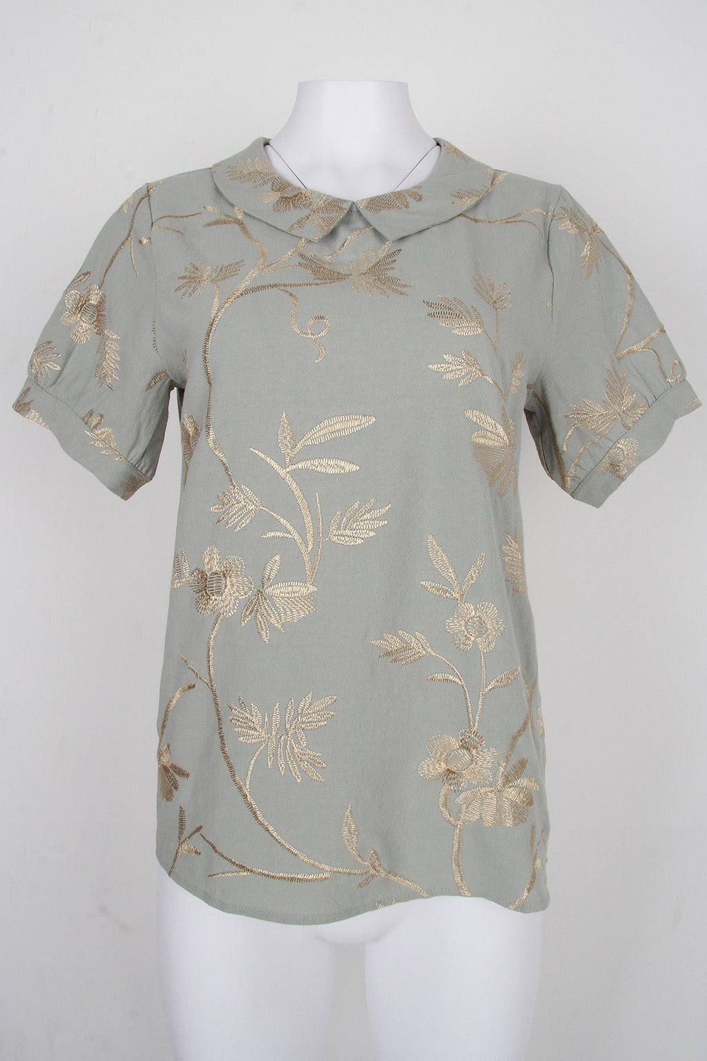 Vintage Inspired Blouse with a Contemporary Edge