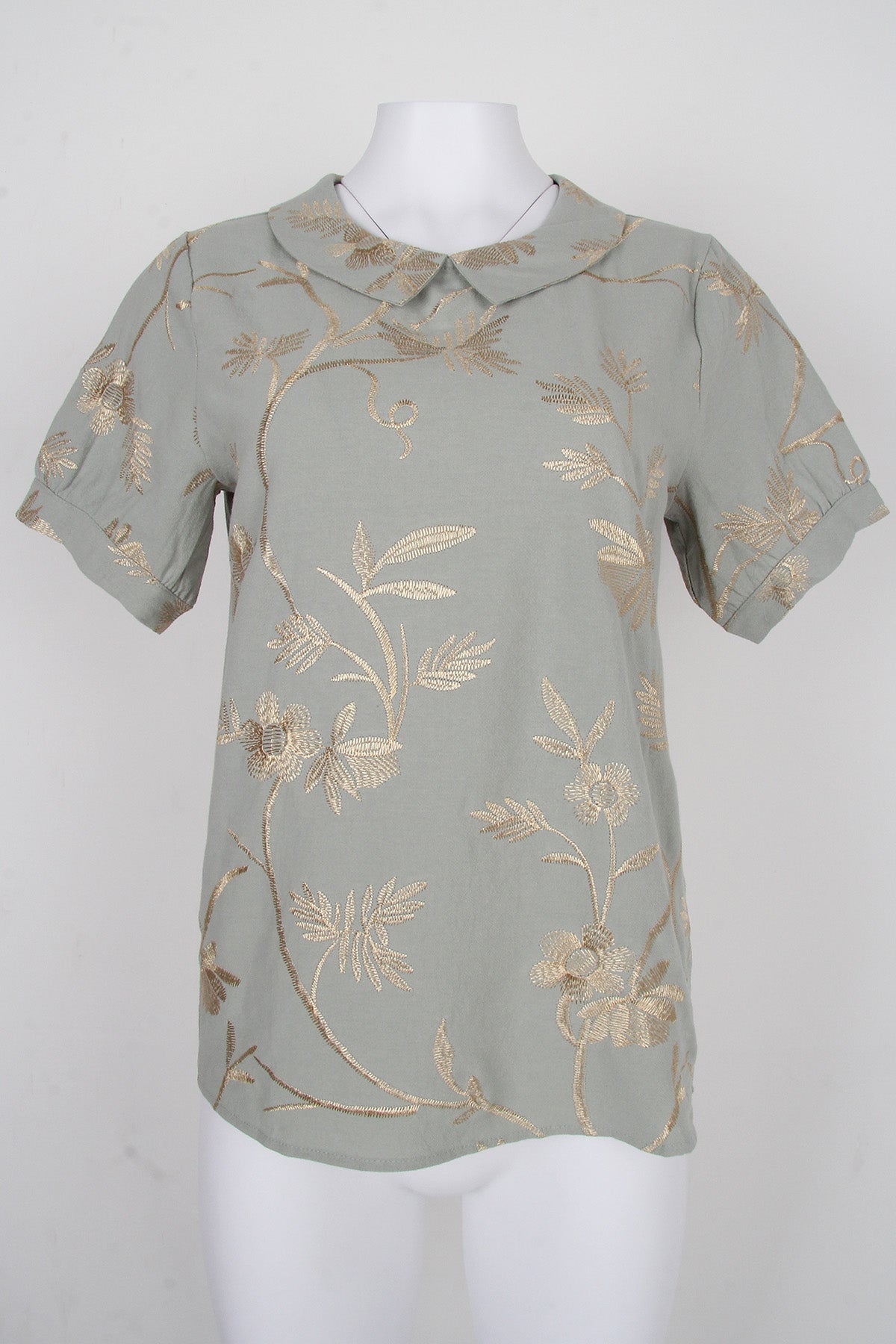 Vintage Inspired Blouse with a Contemporary Edge