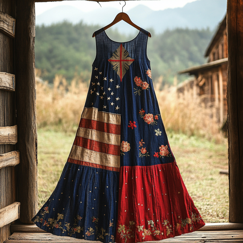 Blue red