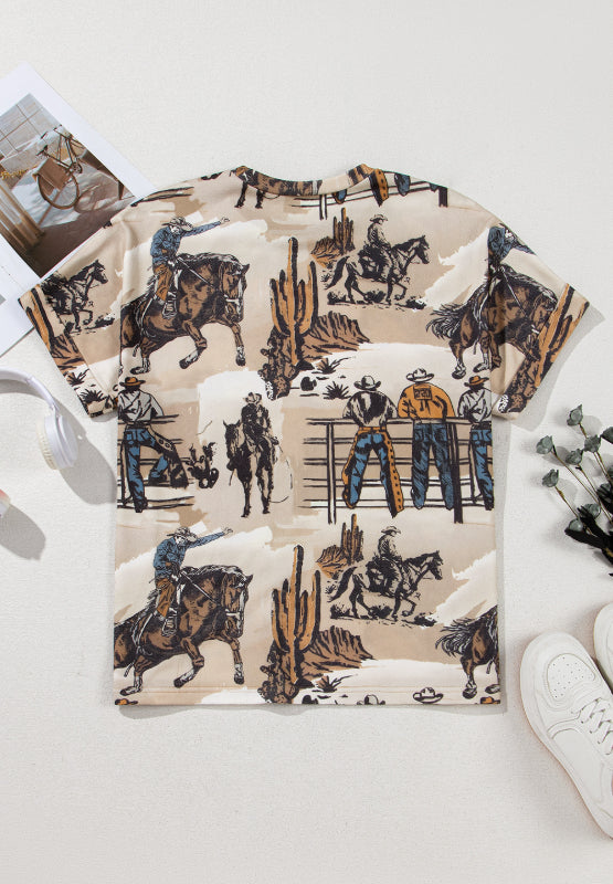Beautifully Balanced T-Shirt with Timeless Character