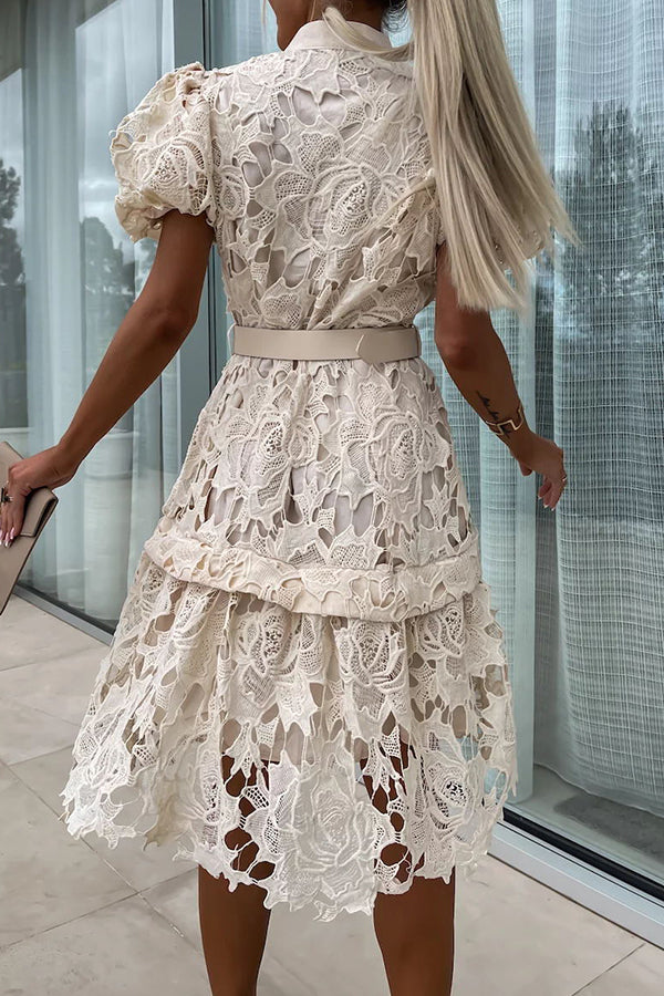 A Vintage Style Dress with Delicate Timeless Details