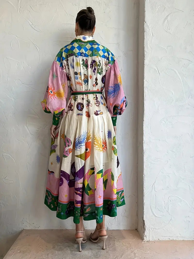 A Vintage Style Dress with Delicate Timeless Details