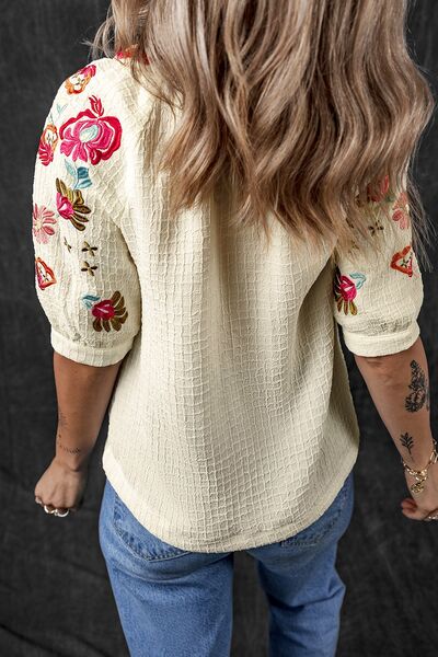 Vintage Inspired Blouse with a Contemporary Edge