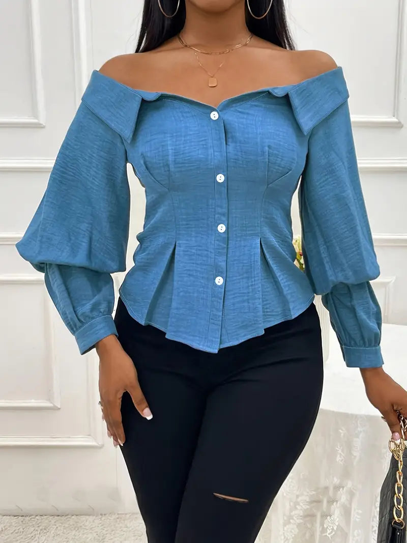 Beautifully Balanced Blouse with Timeless Character