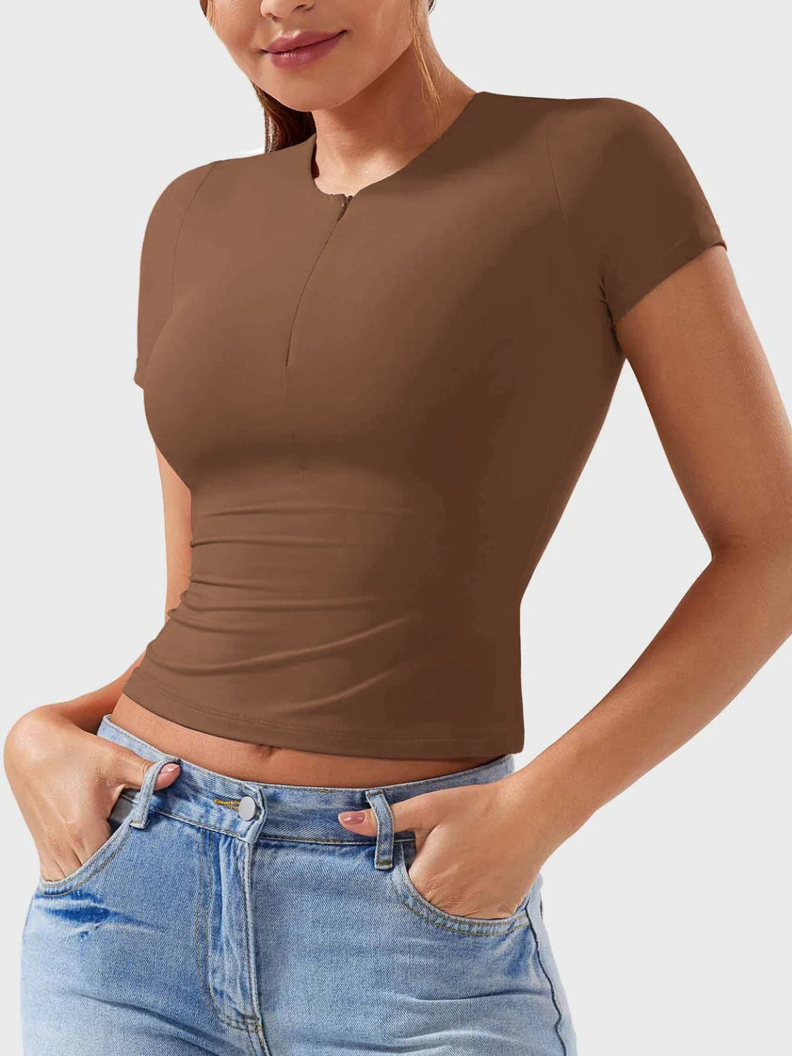Well Tailored T-Shirt with a Graceful Silhouette