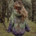 Purple green