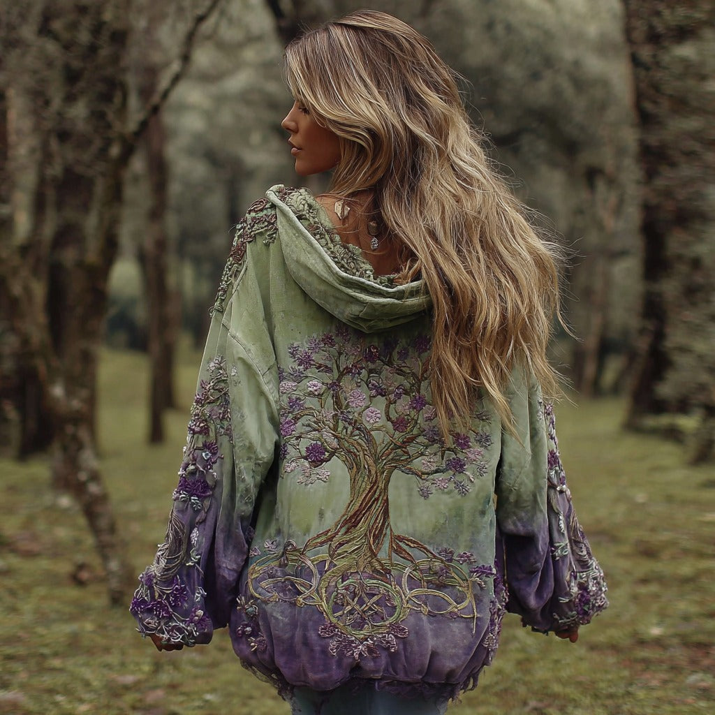 Purple green