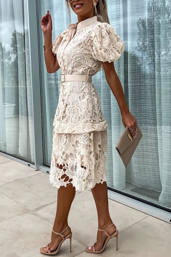 A Vintage Style Dress with Delicate Timeless Details