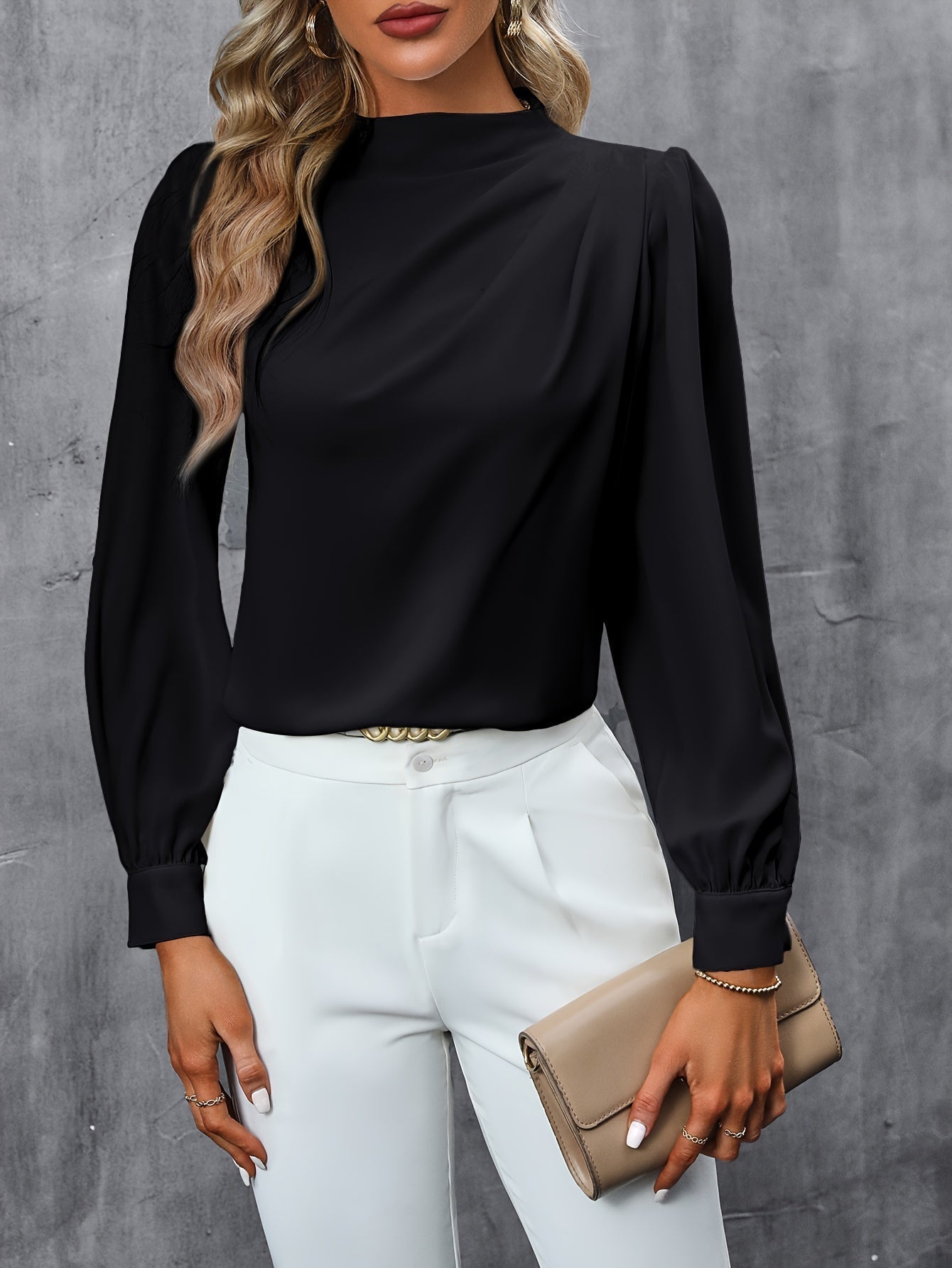 Polished Blouse with an Effortless Classic Look
