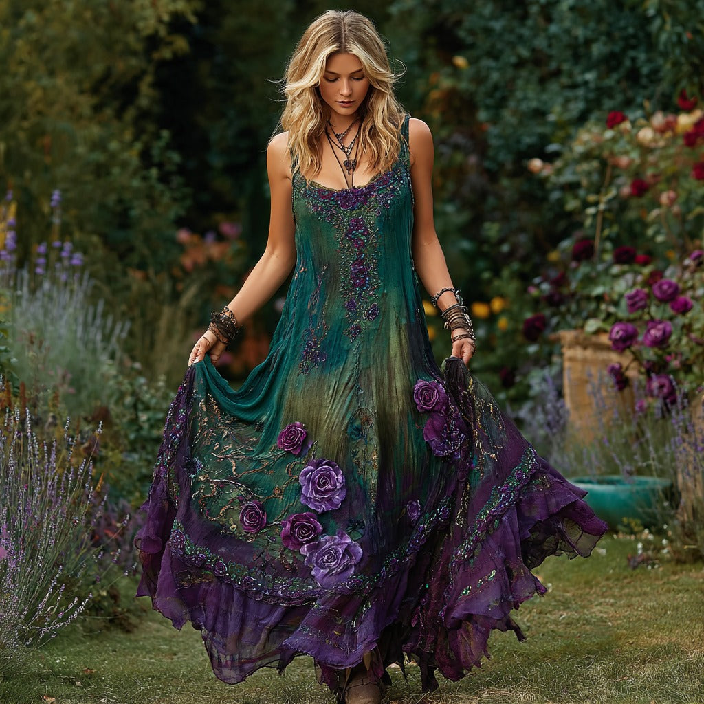 Purple green