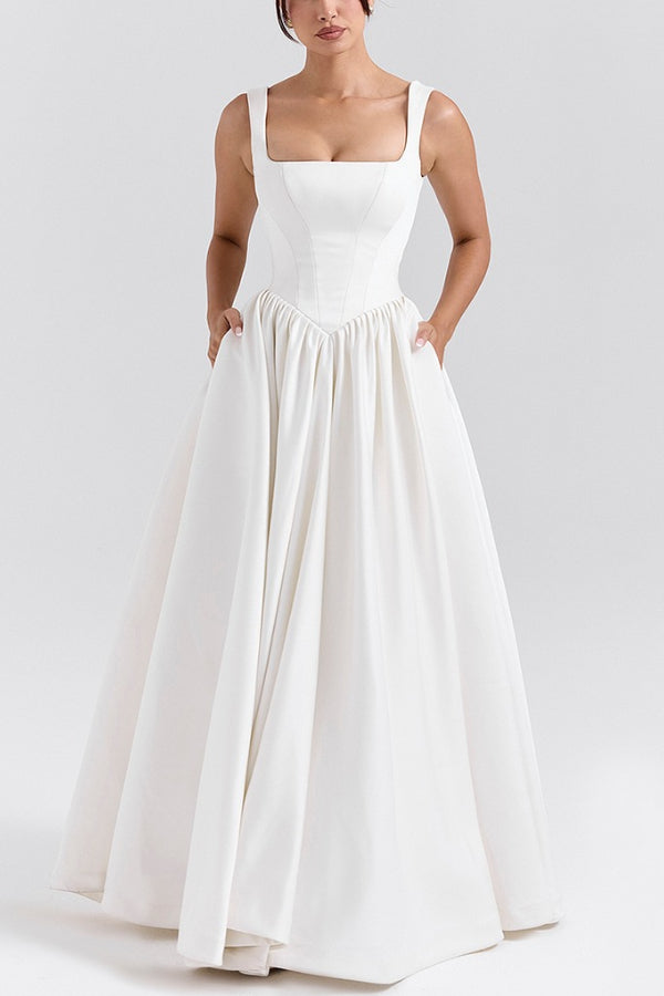 A Vintage Style Dress with Delicate Timeless Details