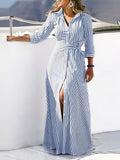 Blue Striped