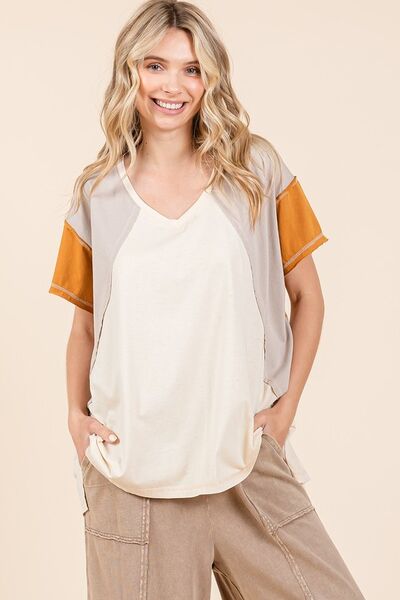 Well Tailored T-Shirt with a Graceful Silhouette