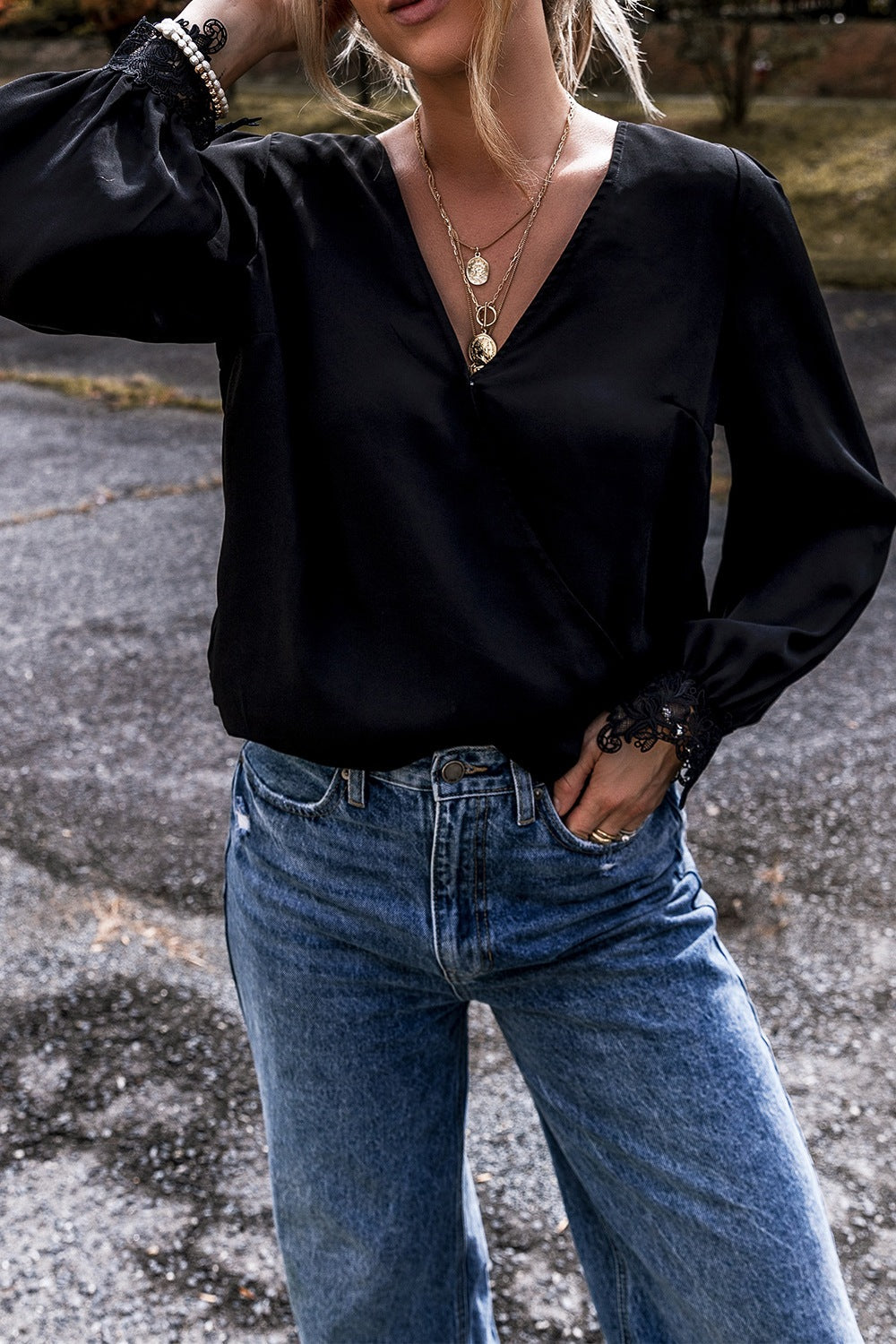 A Vintage Style Blouse with Delicate Timeless Details