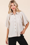 Well Tailored Shirt with a Graceful Silhouette