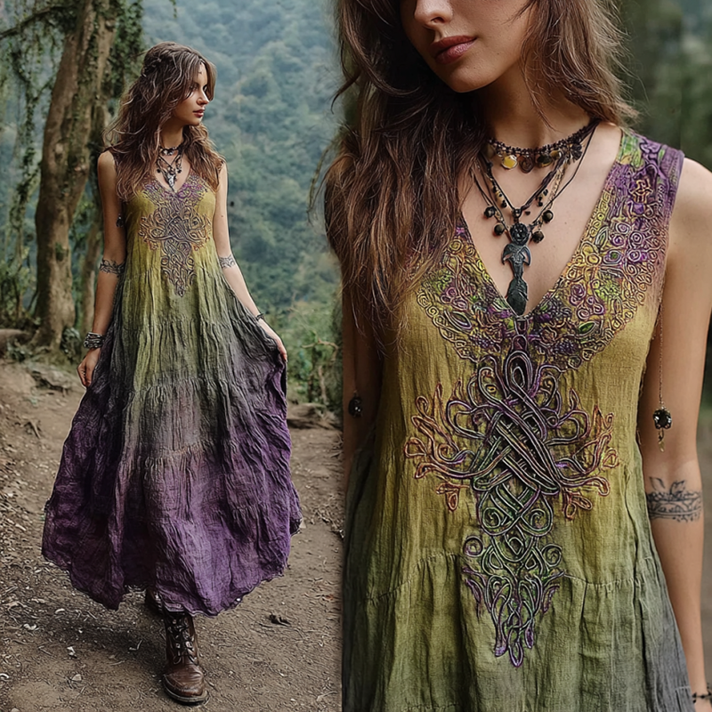 Purple green