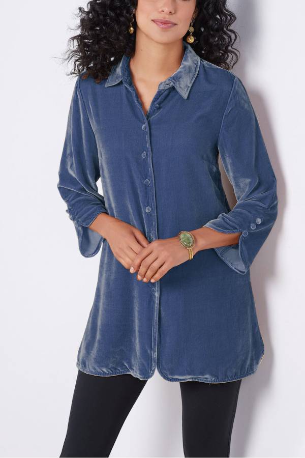 A Vintage Style Shirt with Delicate Timeless Details