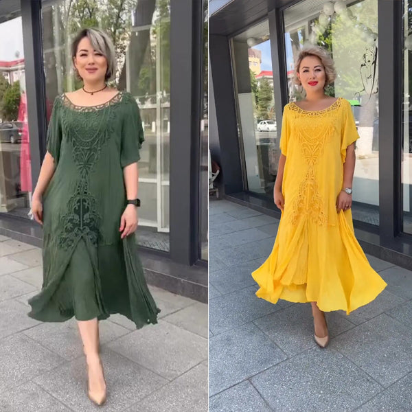 Classic Vintage Dress with a Flattering Fit