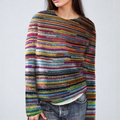 Chloe® | Colorful striped knit sweater