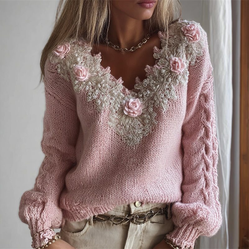 Gracefully Designed Sweater