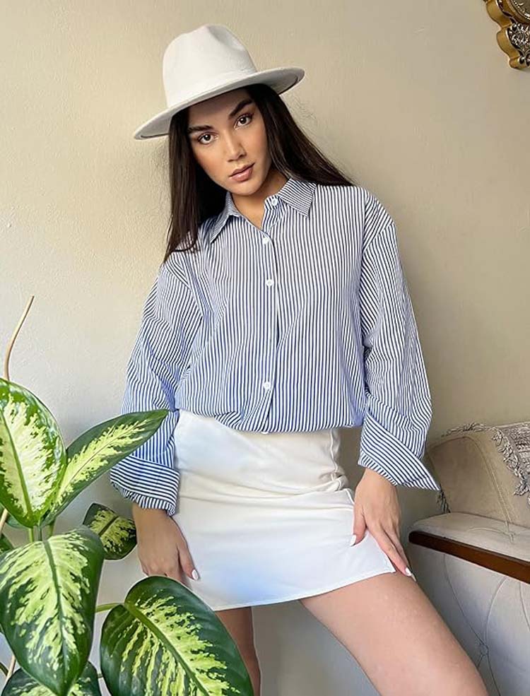 Well Tailored Shirt with a Graceful Silhouette