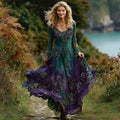 Purple green