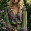 Purple green