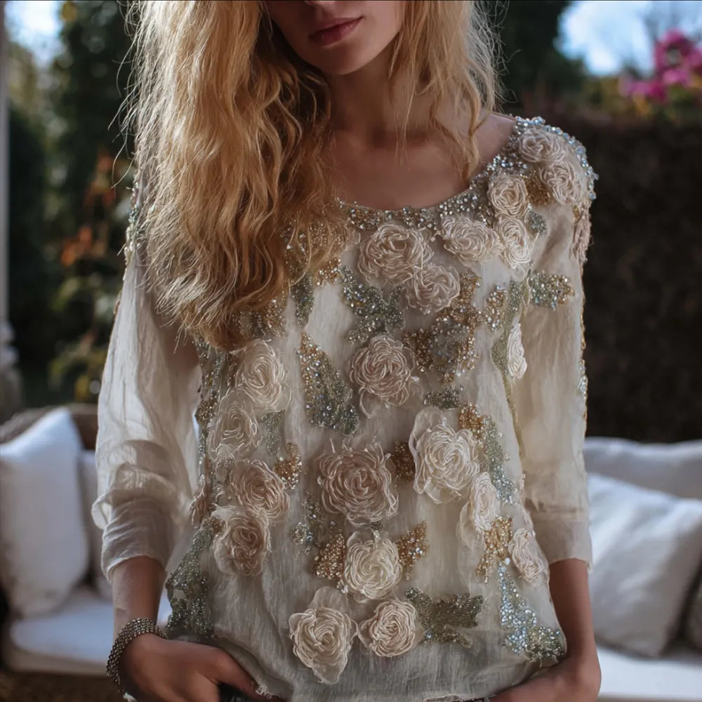 Creamy white