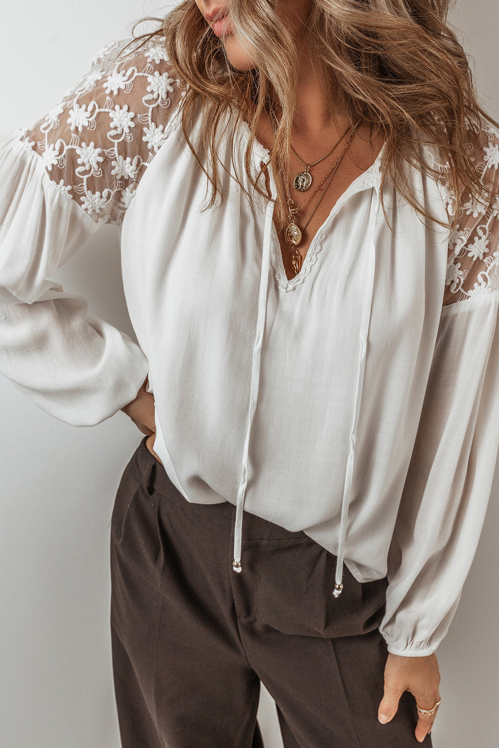 Vintage Inspired Blouse with a Contemporary Edge
