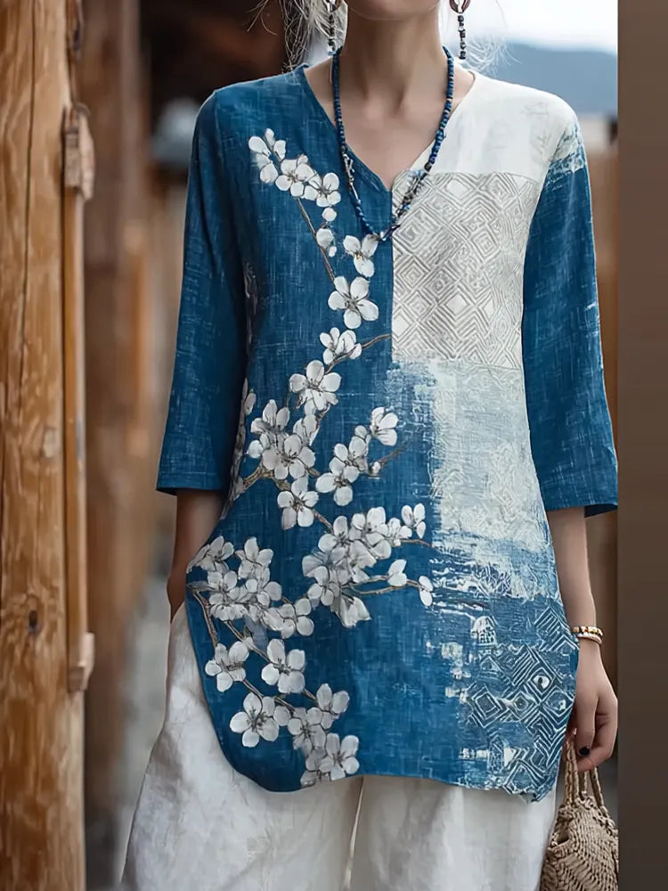 Timeless Vintage Style Top