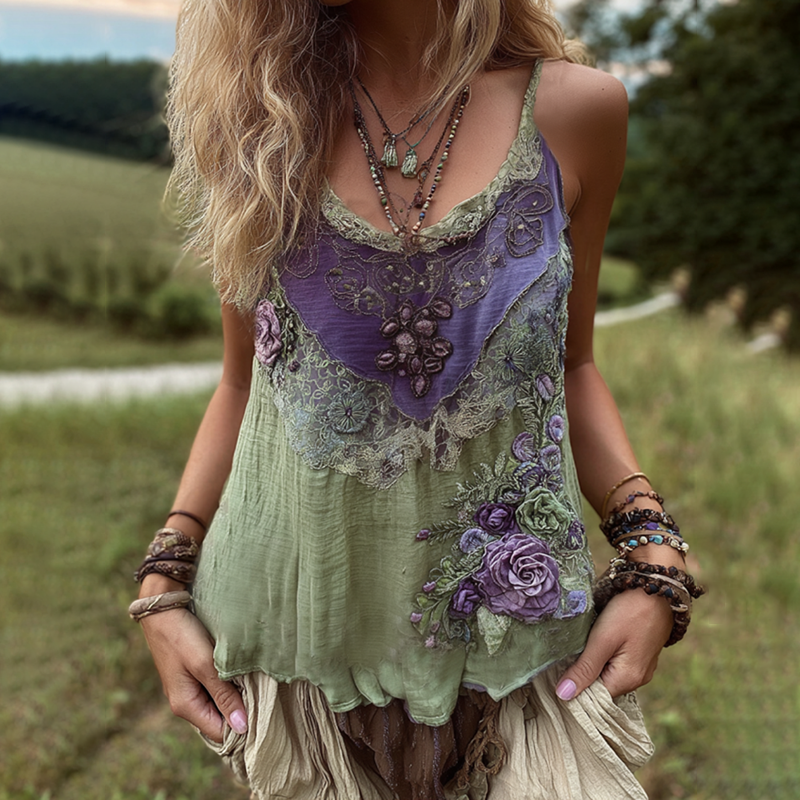 Purple green