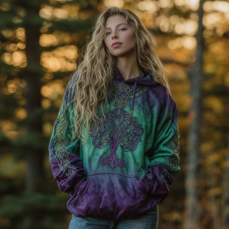 Purple green
