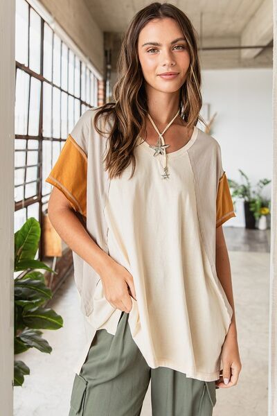 Well Tailored T-Shirt with a Graceful Silhouette