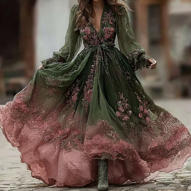 Pink green