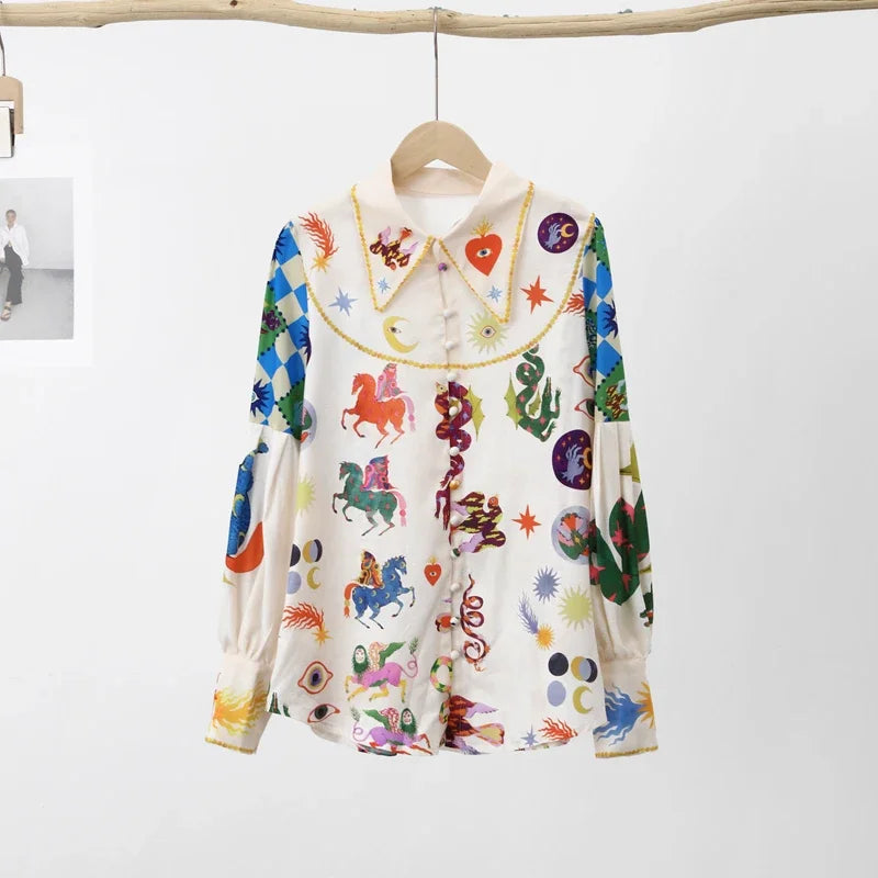 Beautifully Finished Blouse in a Timeless Design