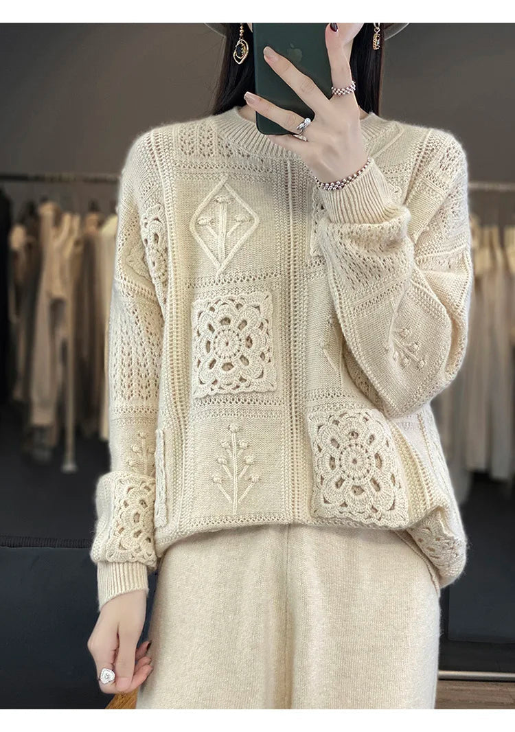 Gracefully Designed Sweater