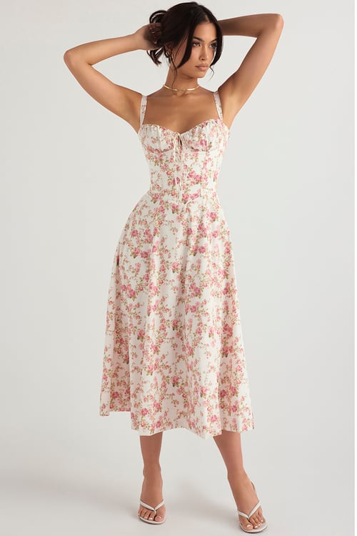 A Vintage Style Dress with Delicate Timeless Details