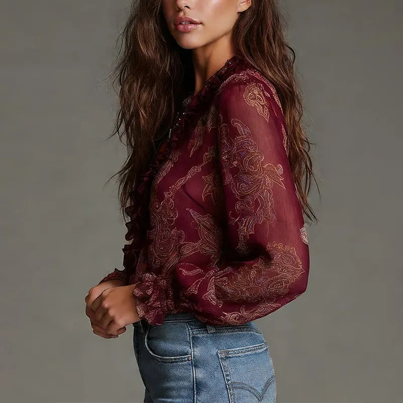 Gracefully Designed Blouse