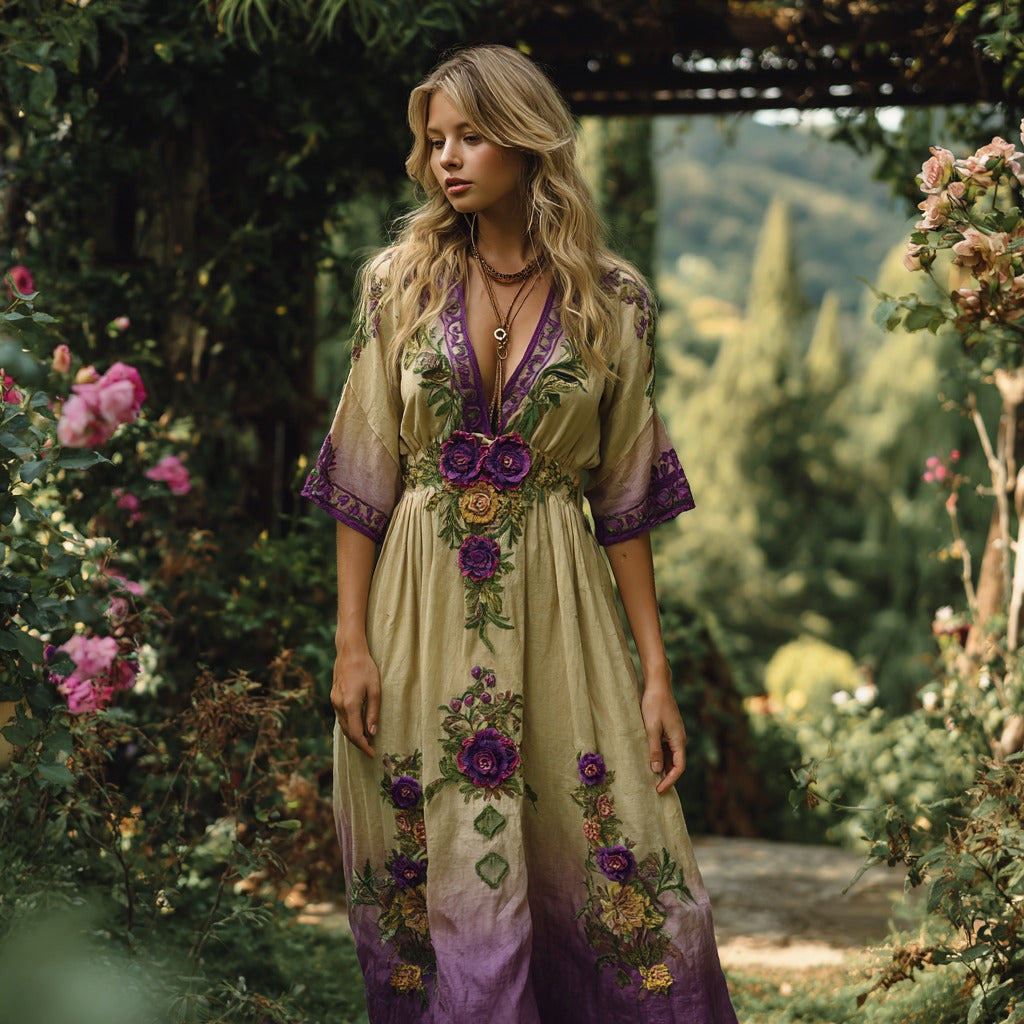Purple green