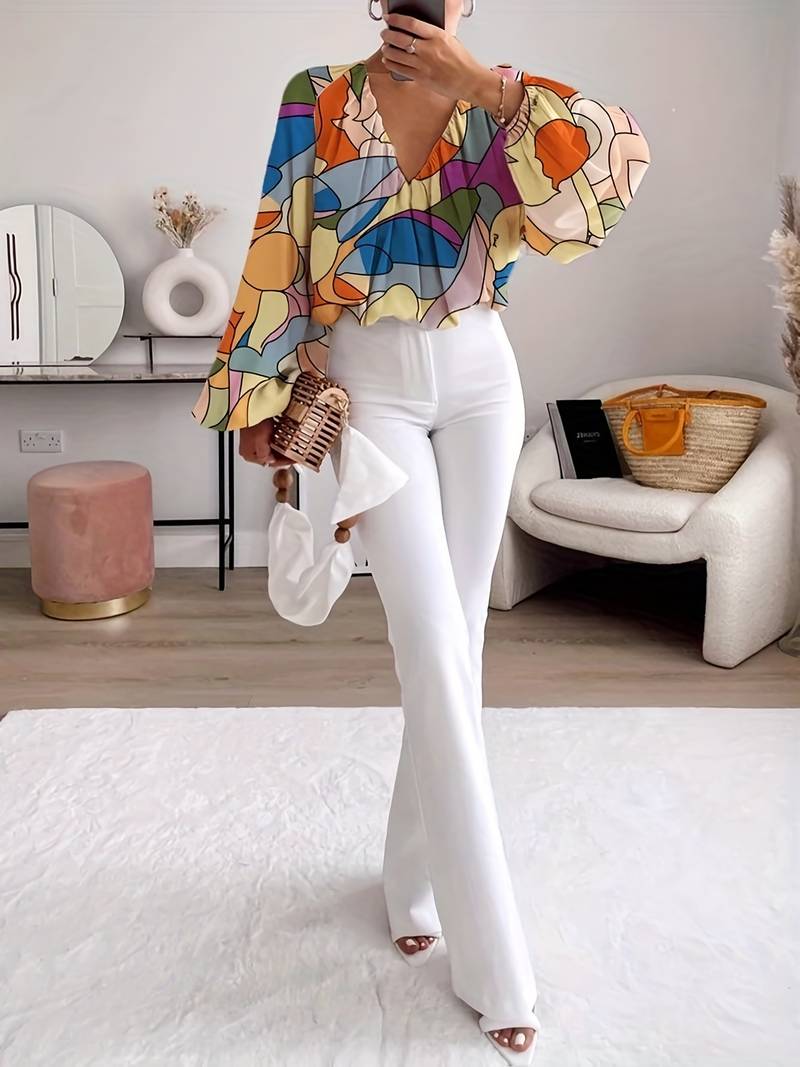 Gracefully Styled Blouse for Any Occasion