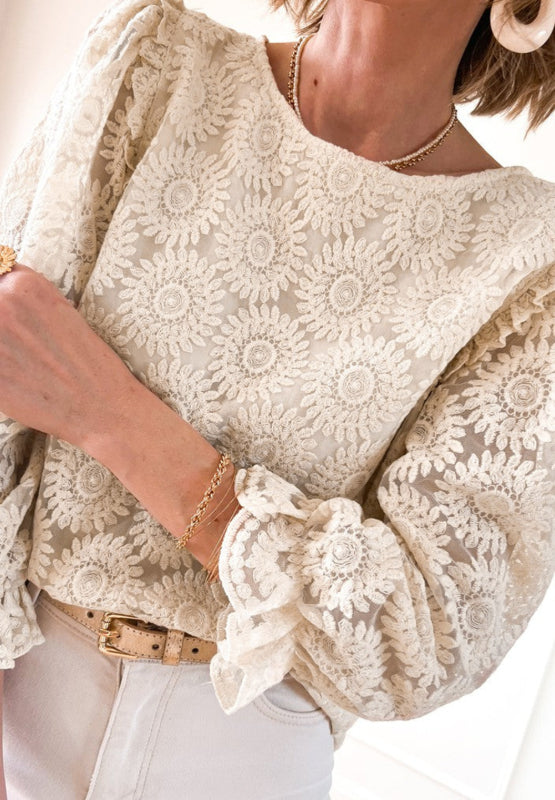Gracefully Styled Blouse for Any Occasion