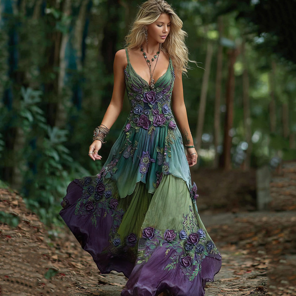 Green purple